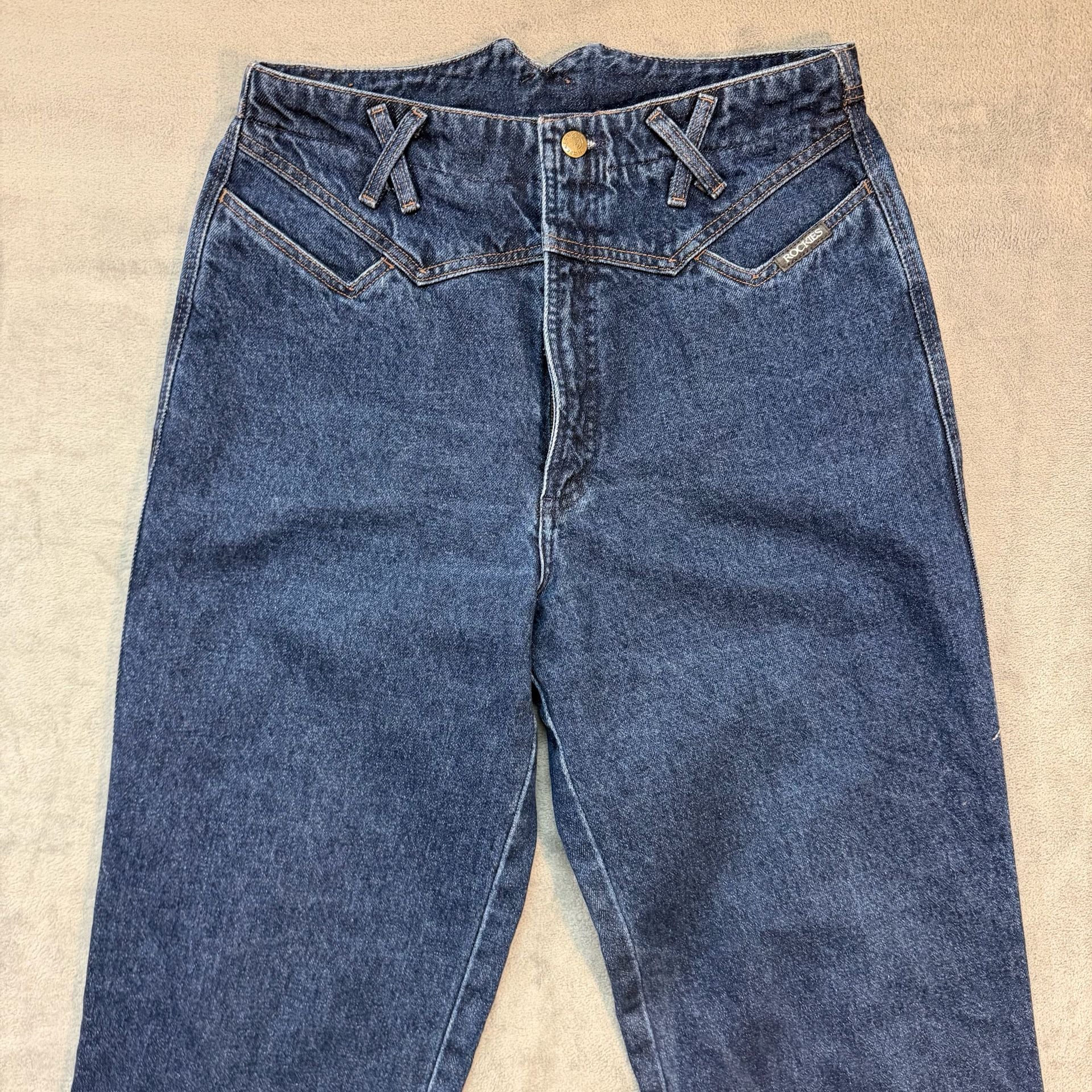 Size 13 90’s Rockies bareback high waist women’s western denim vintage 5