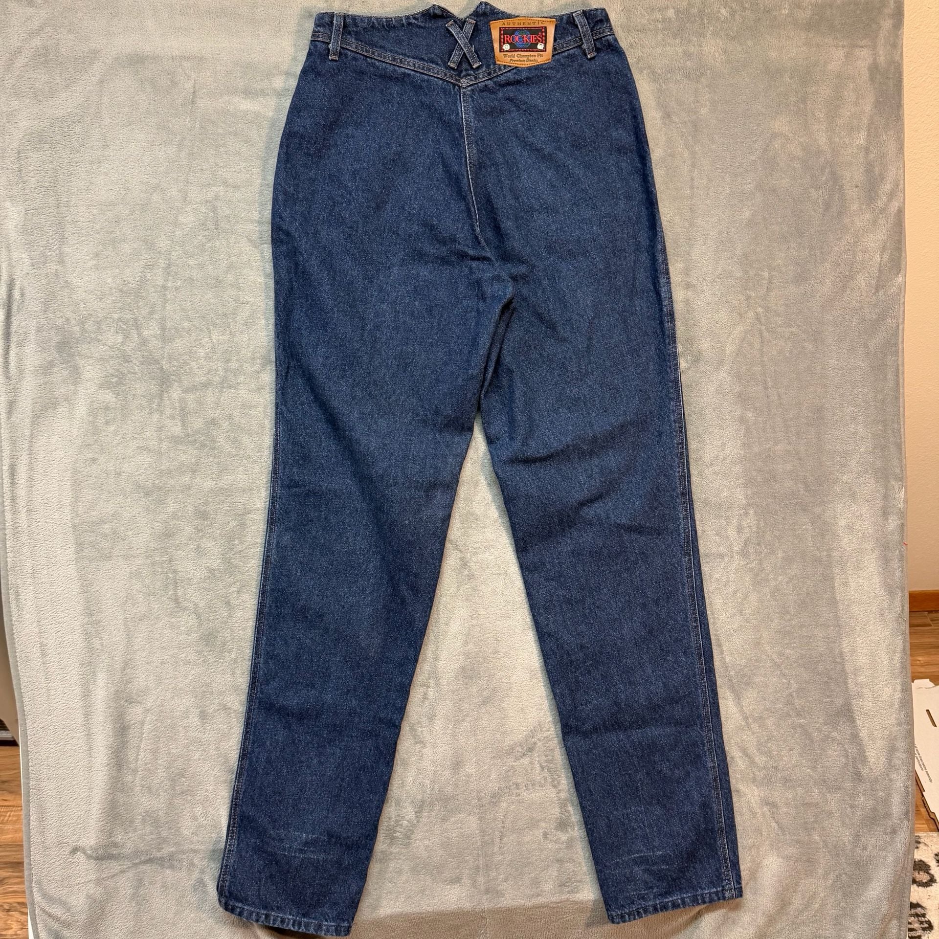 Size 13 90’s Rockies bareback high waist women’s western denim vintage 14