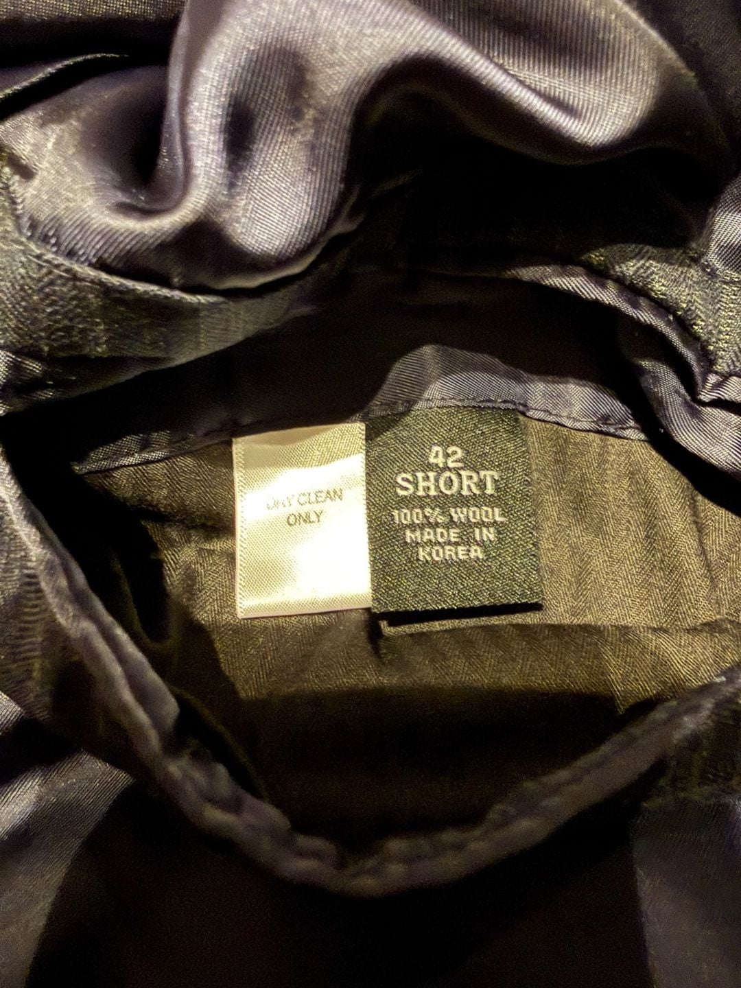 Pronto Uomo Couture Super 120s Navy Blue Pinstripe Wool Suit Set 7