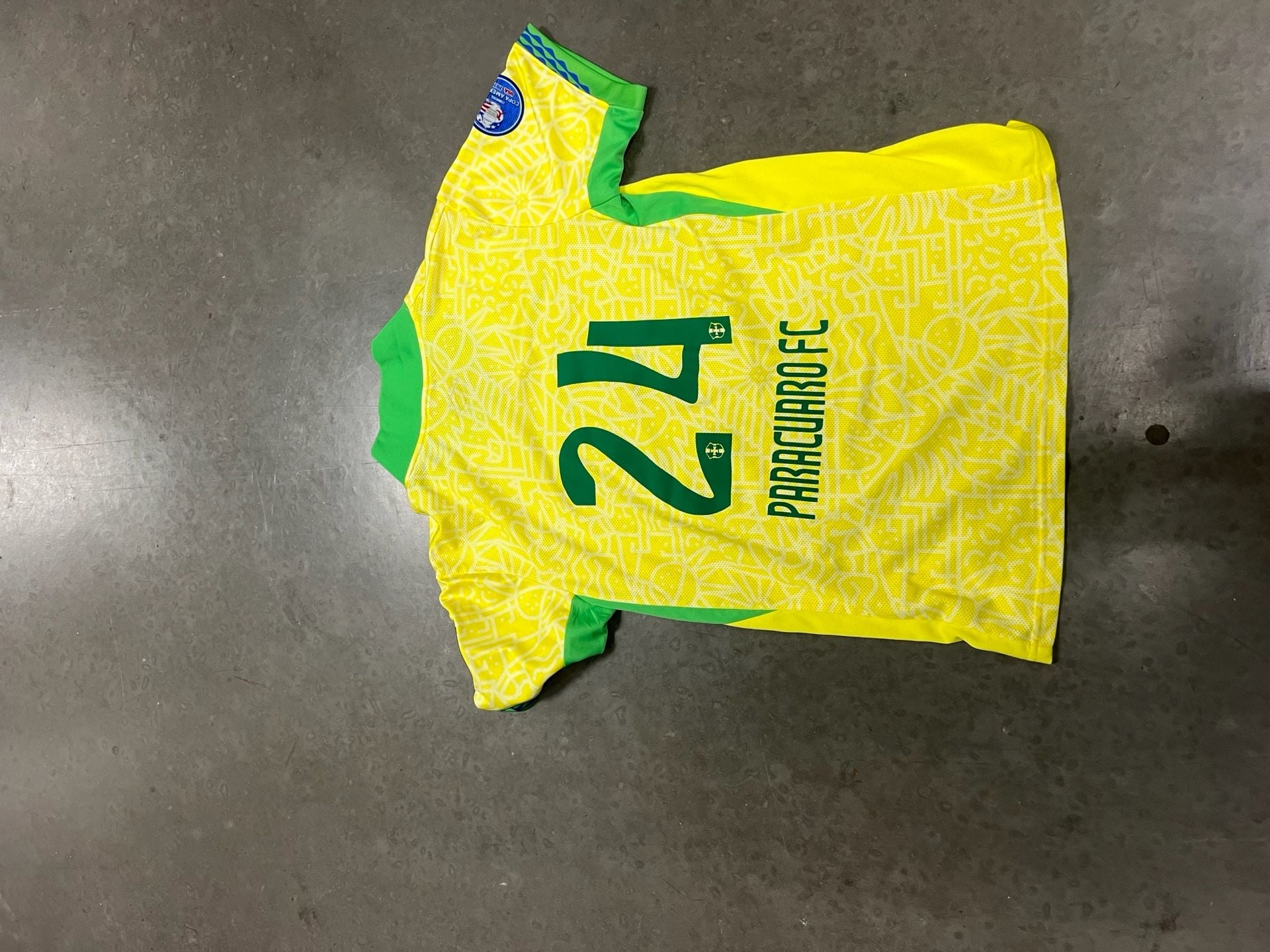 Nike Brazil 2024 Home Soccer Jersey Yellow 9