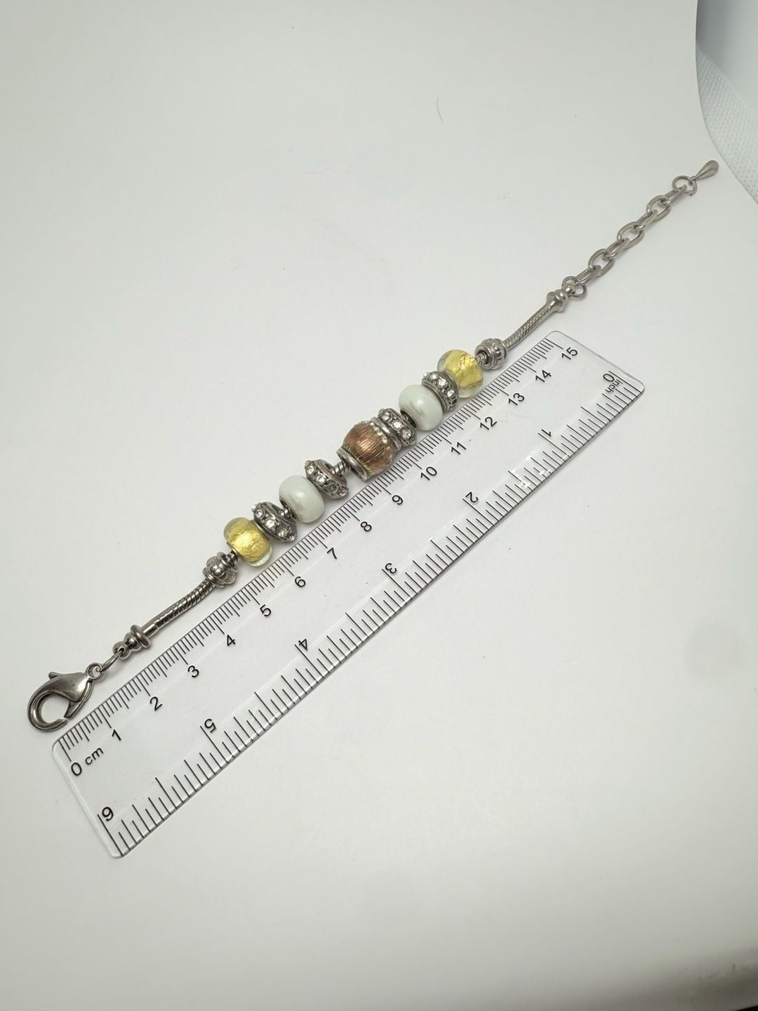 Paparazzi Exploring The Elements Multi Charm Bracelet Size 7.5 Silver Tone 7