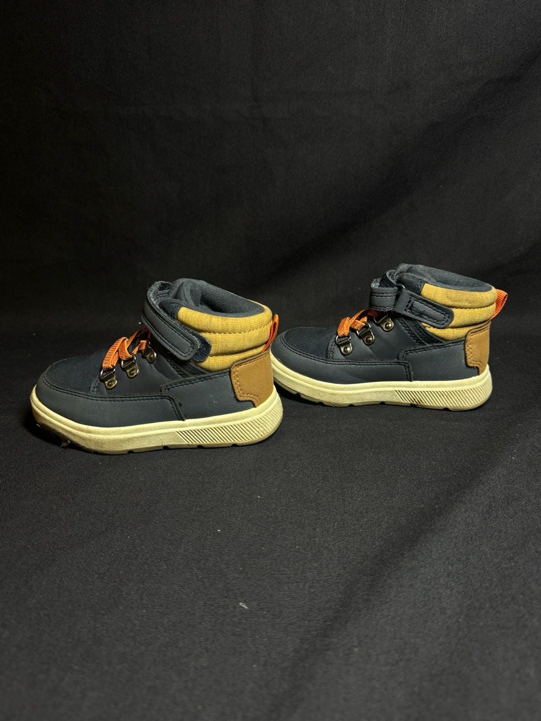 Cat & Jack Toddler Felix Boots Navy Blue 4