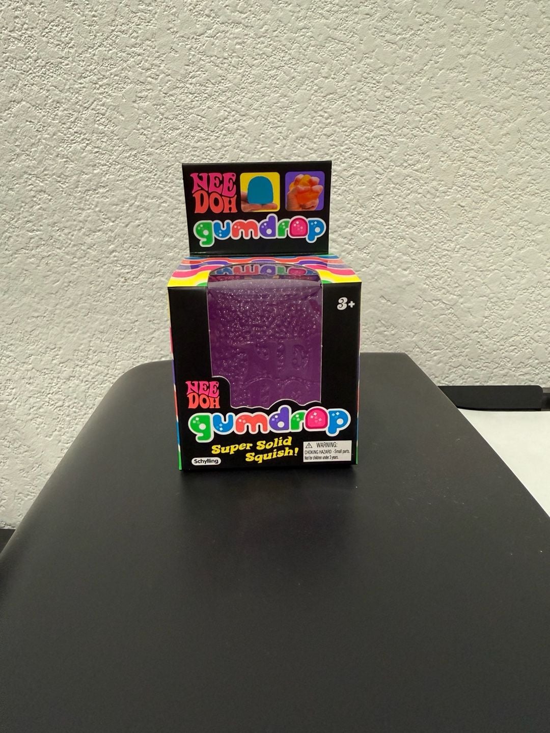 Schylling Needoh Gumdrop Super Solid Squish Purple 1