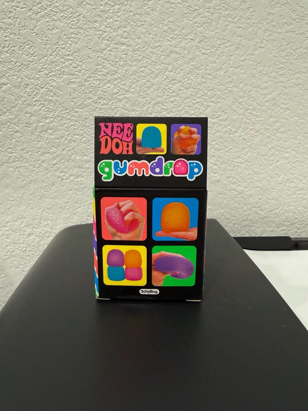 Schylling Needoh Gumdrop Super Solid Squish Purple 3