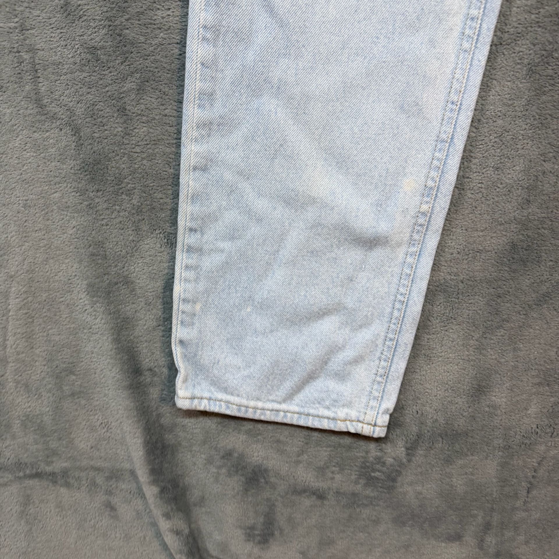 USA vintage Lee Vintage Light Wash Denim Jeans 34x30Straight Leg USA Made 8