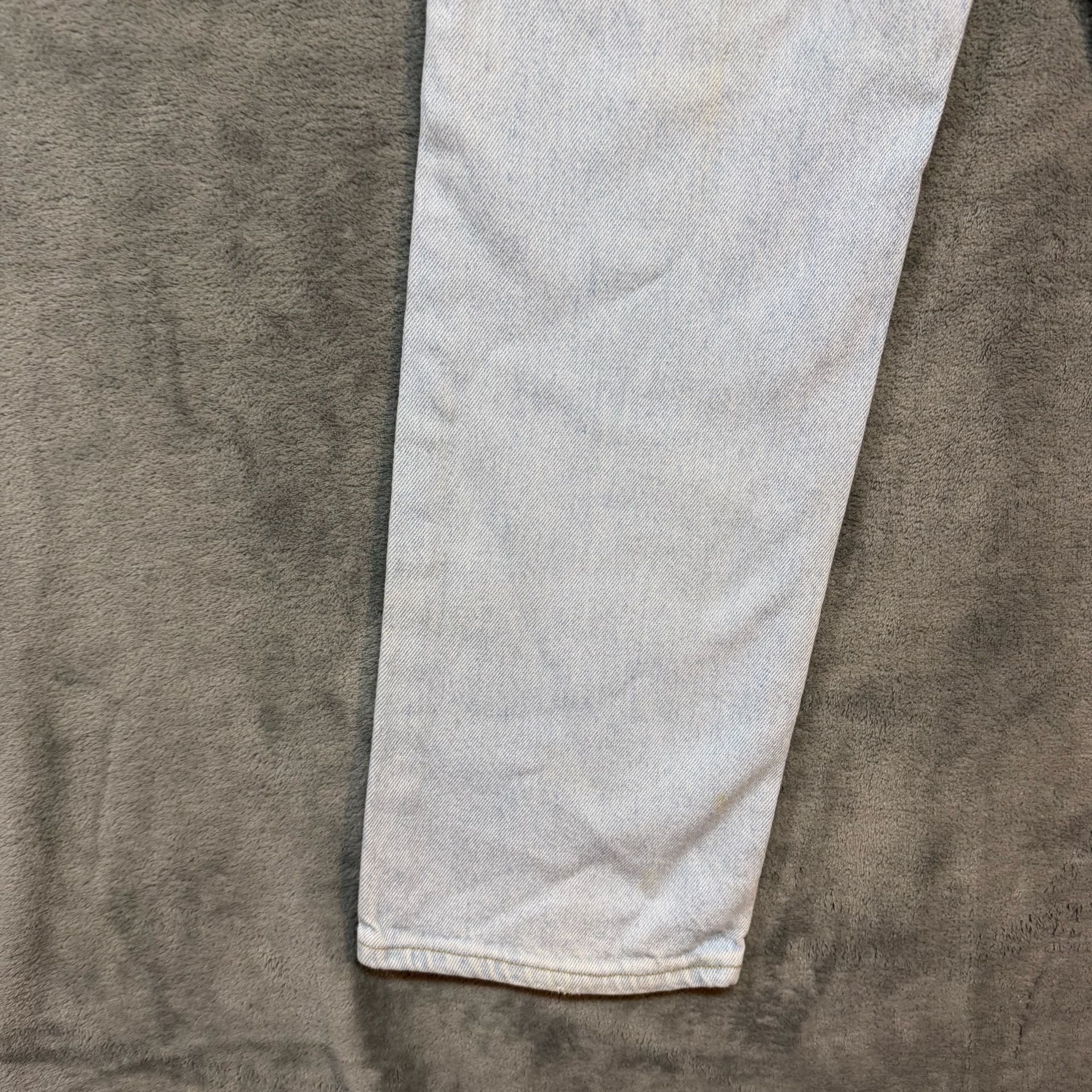 USA vintage Lee Vintage Light Wash Denim Jeans 34x30Straight Leg USA Made 18