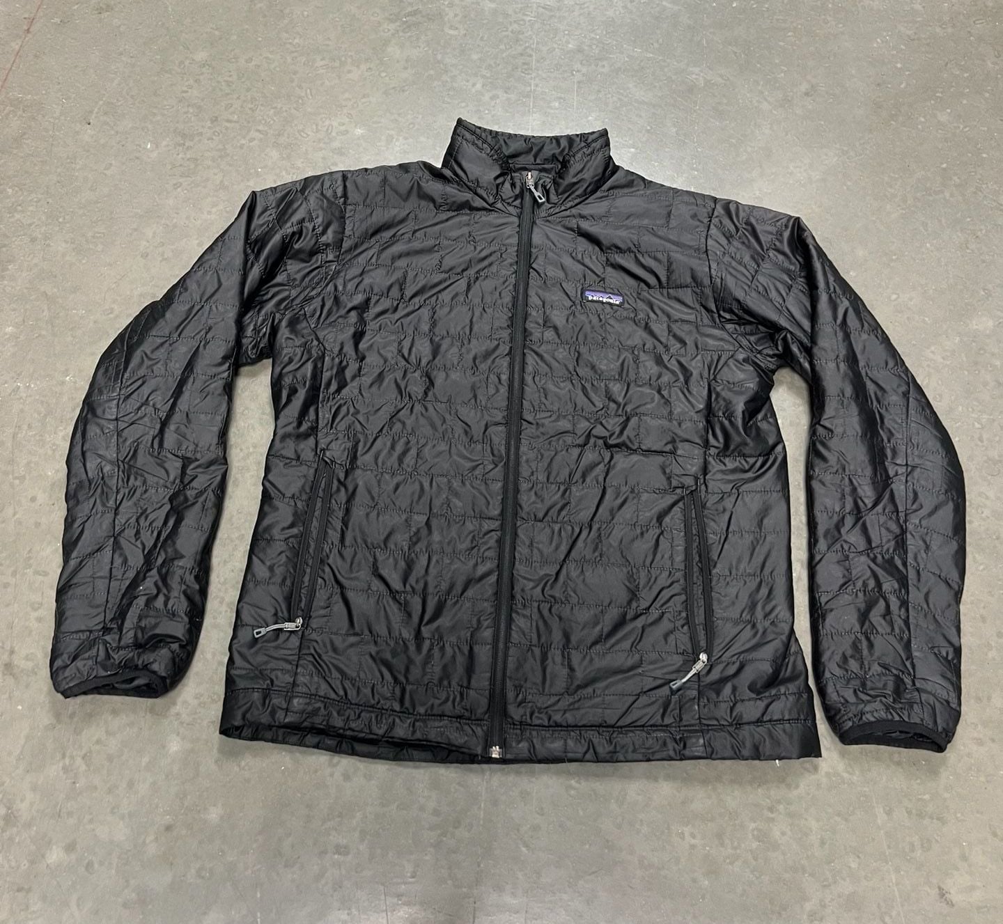 Patagonia Nano Puff Jacket Size L Black Bay Club 2