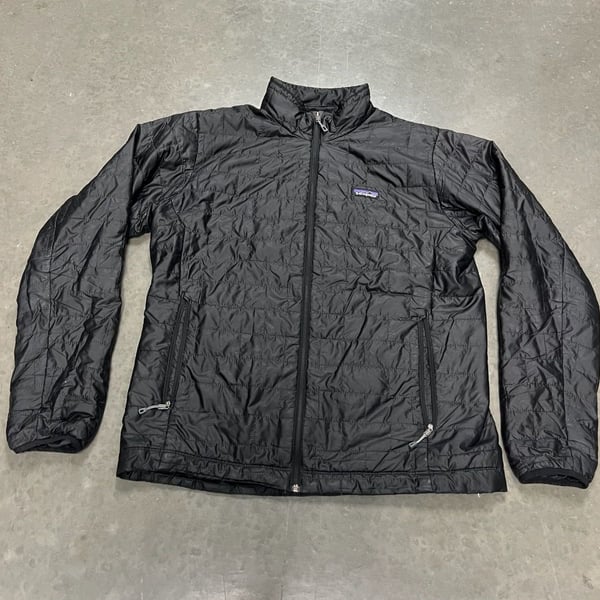 Patagonia Nano Puff Jacket Size L Black Bay Club