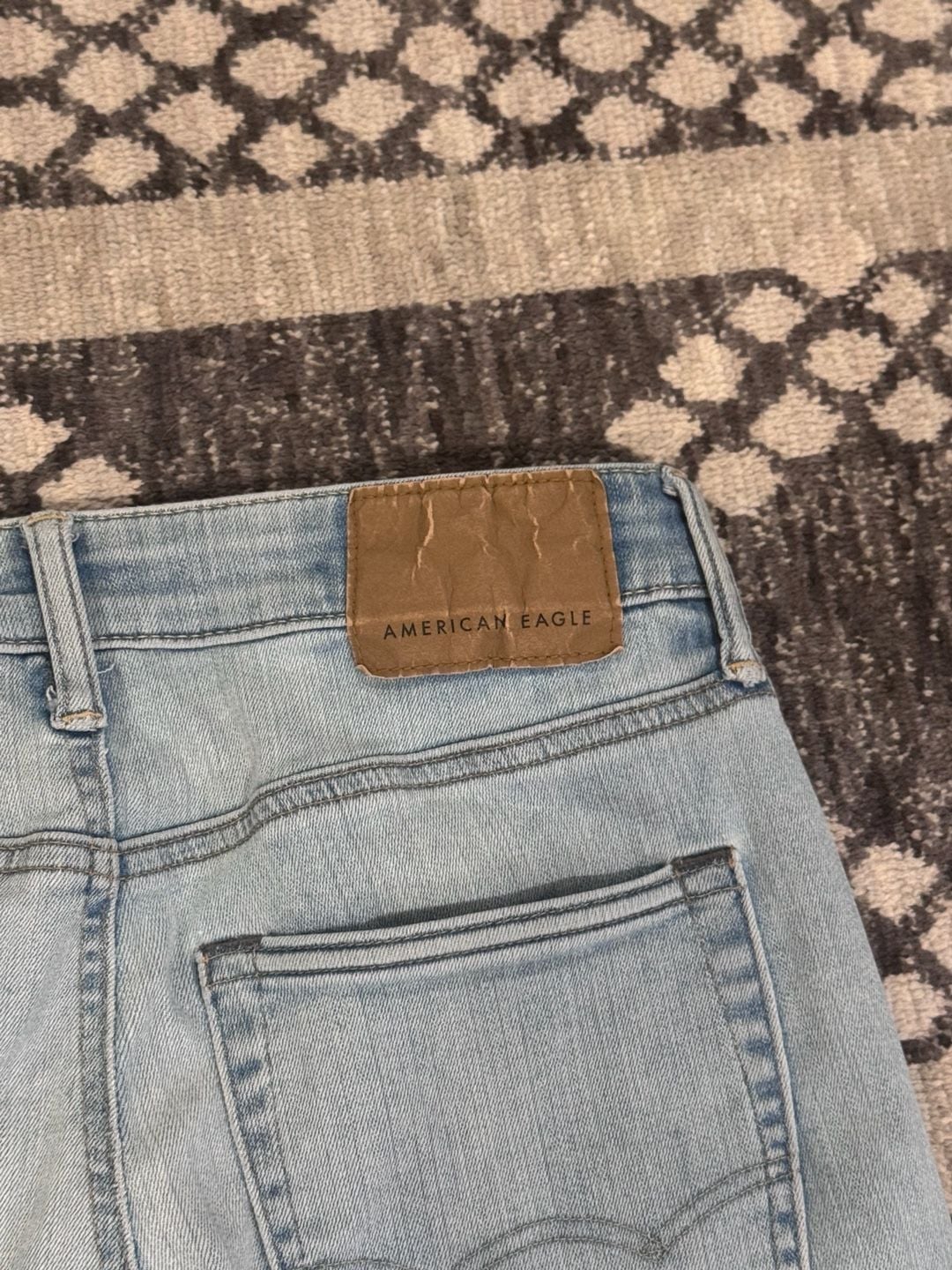 American Eagle NE(X)T Level Flex Athletic Fit Jean Light Wash 11