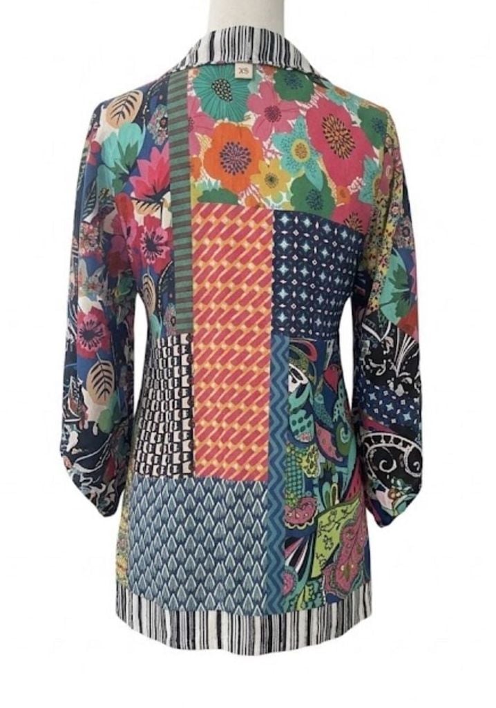 John Mark Women's Mix Print Sz PXS 7
