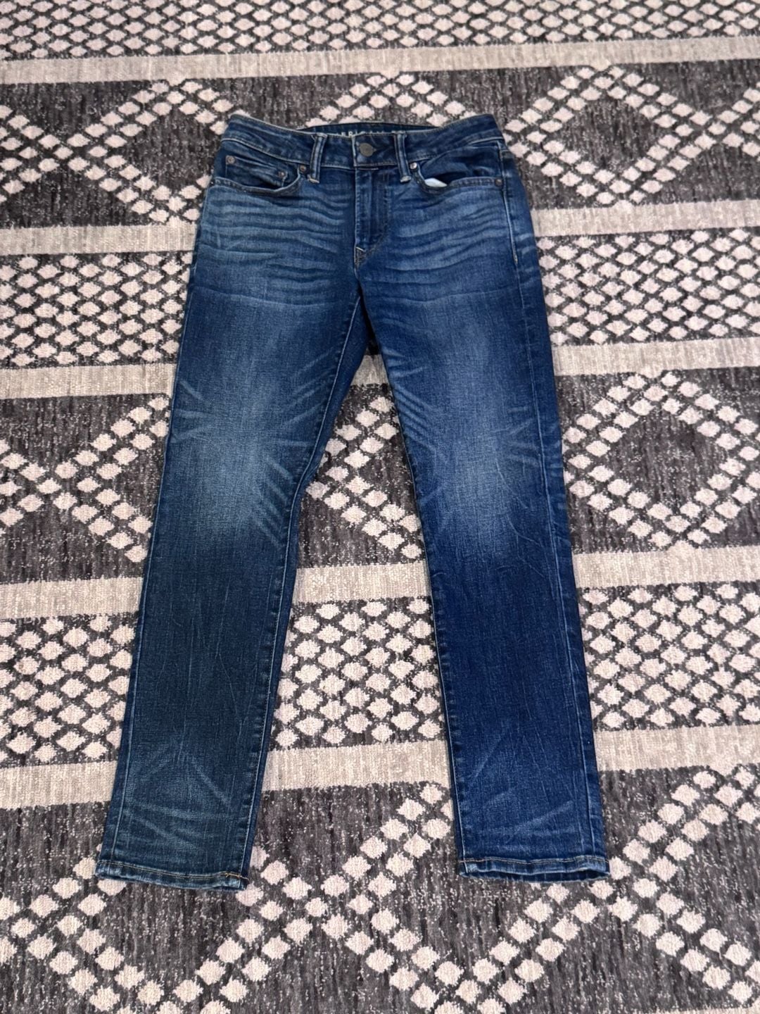 American Eagle Next Level Airflex Jeans Size 28x30 Blue Denim 2