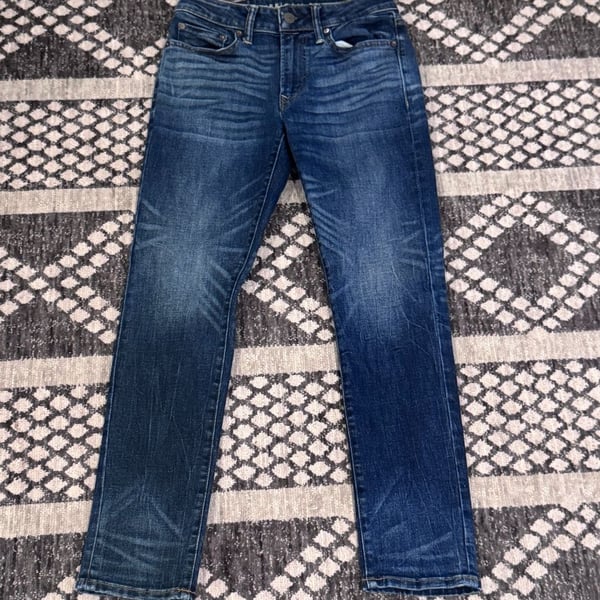 American Eagle Next Level Airflex Jeans Size 28x30 Blue Denim