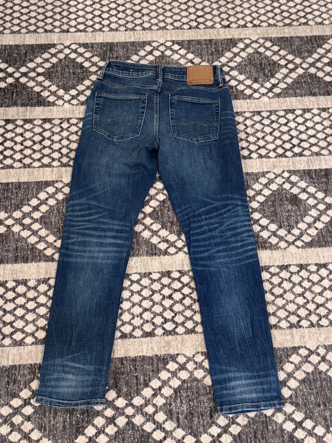 American Eagle Next Level Airflex Jeans Size 28x30 Blue Denim 3