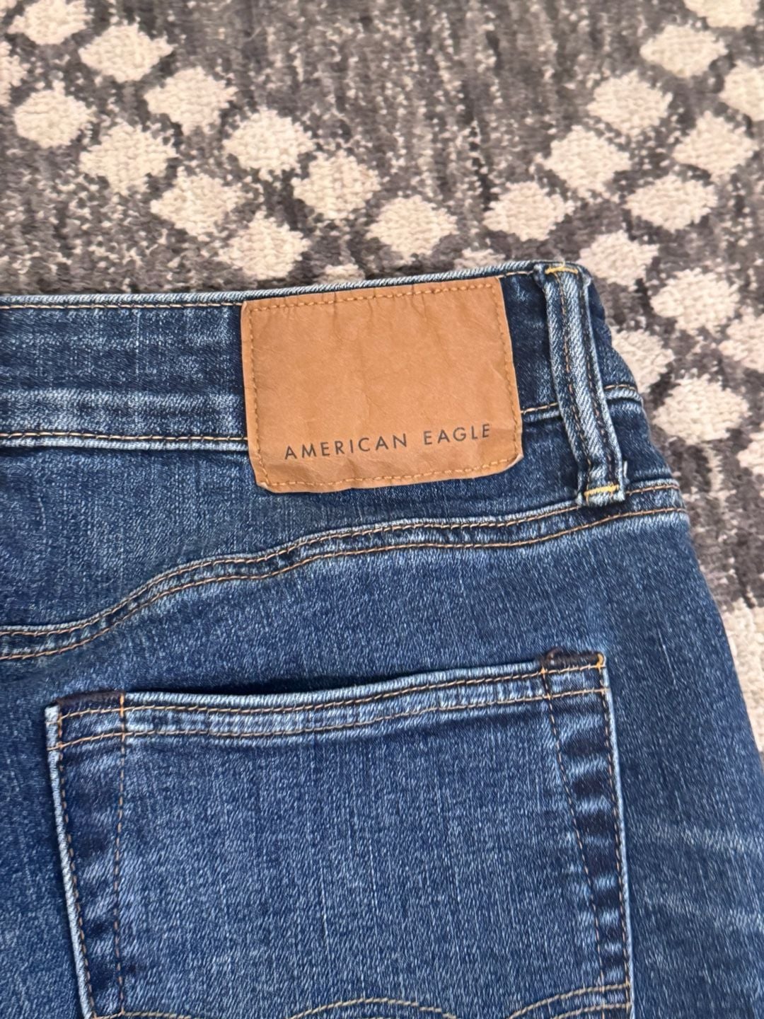 American Eagle Next Level Airflex Jeans Size 28x30 Blue Denim 9