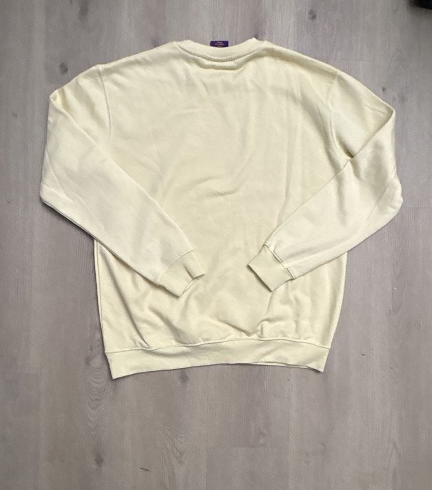 Los Angeles Lakers Holiday Sweatshirt Sz XL Cream Pullover Fleece Crewneck 5