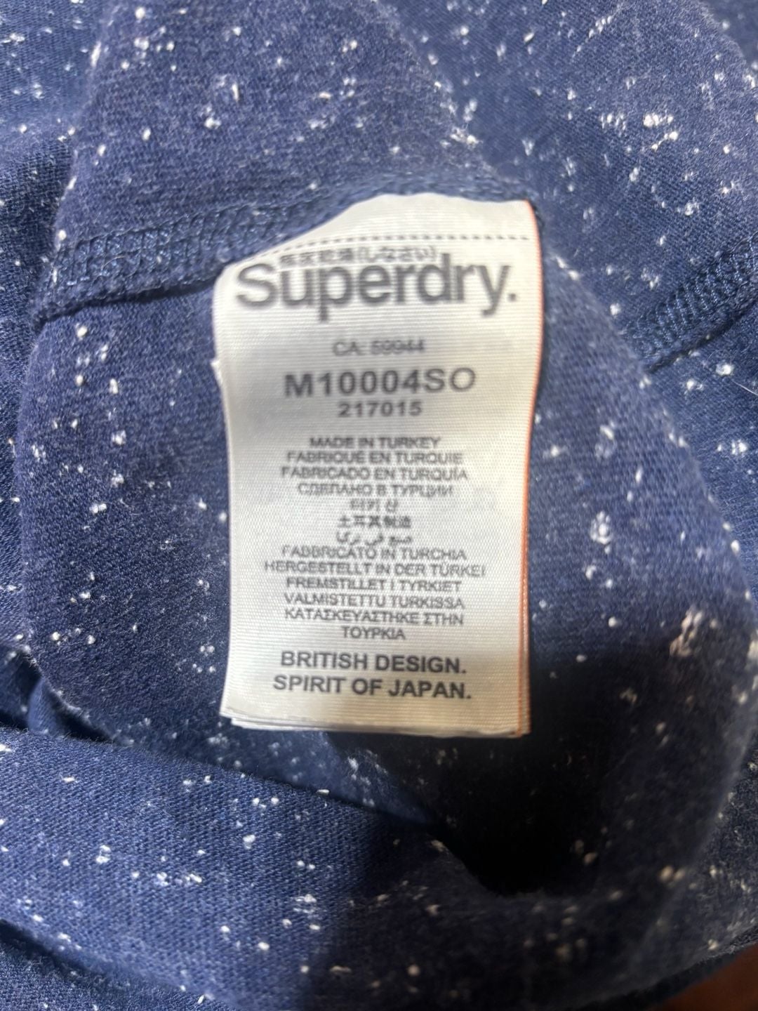 Superdry California Surf Co. Pocket T-Shirt Size S Blue Striped 8
