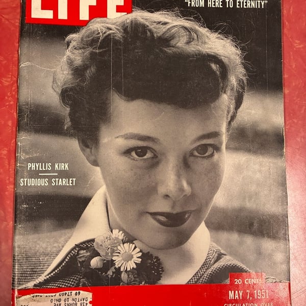 Life Magazine May 7 1951 Phyllis Kirk Cover