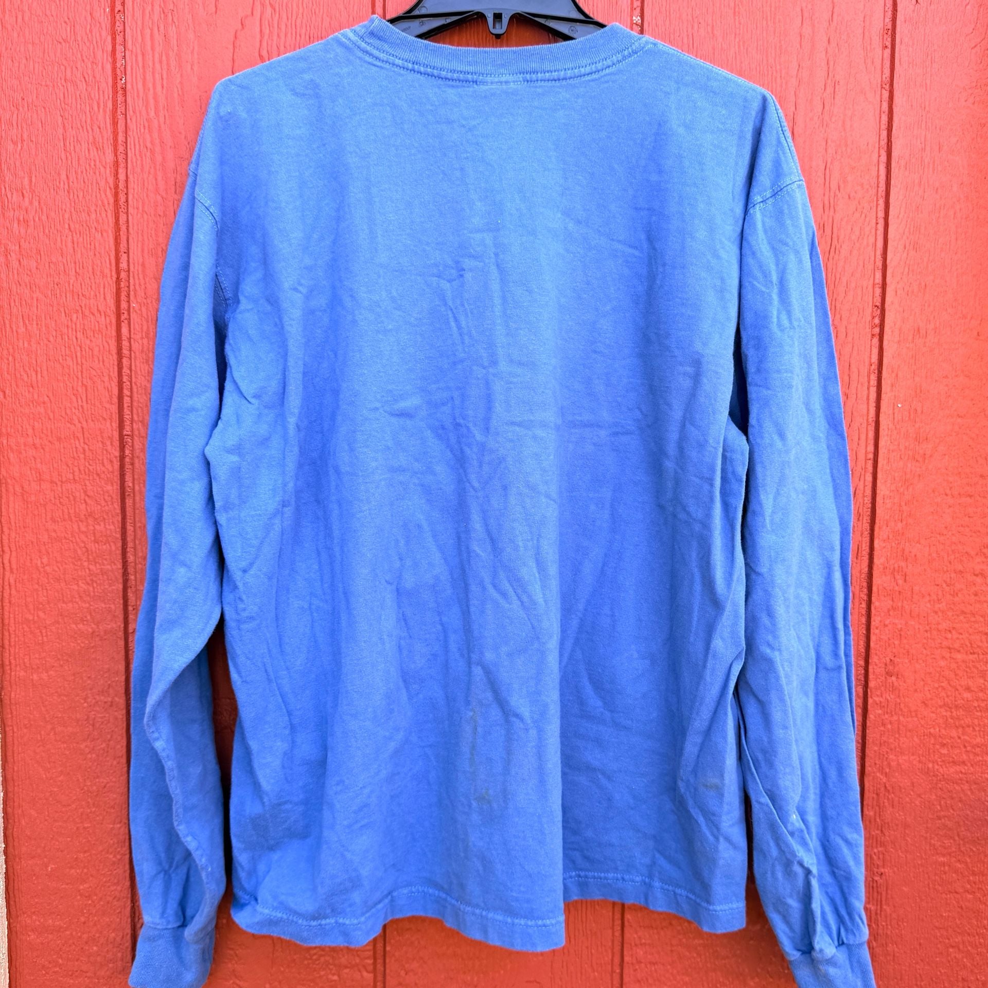 Vintage Indianapolis Colts Sz. Large NFL Gridiron Classic Long Sleeve Shirt Blue 7