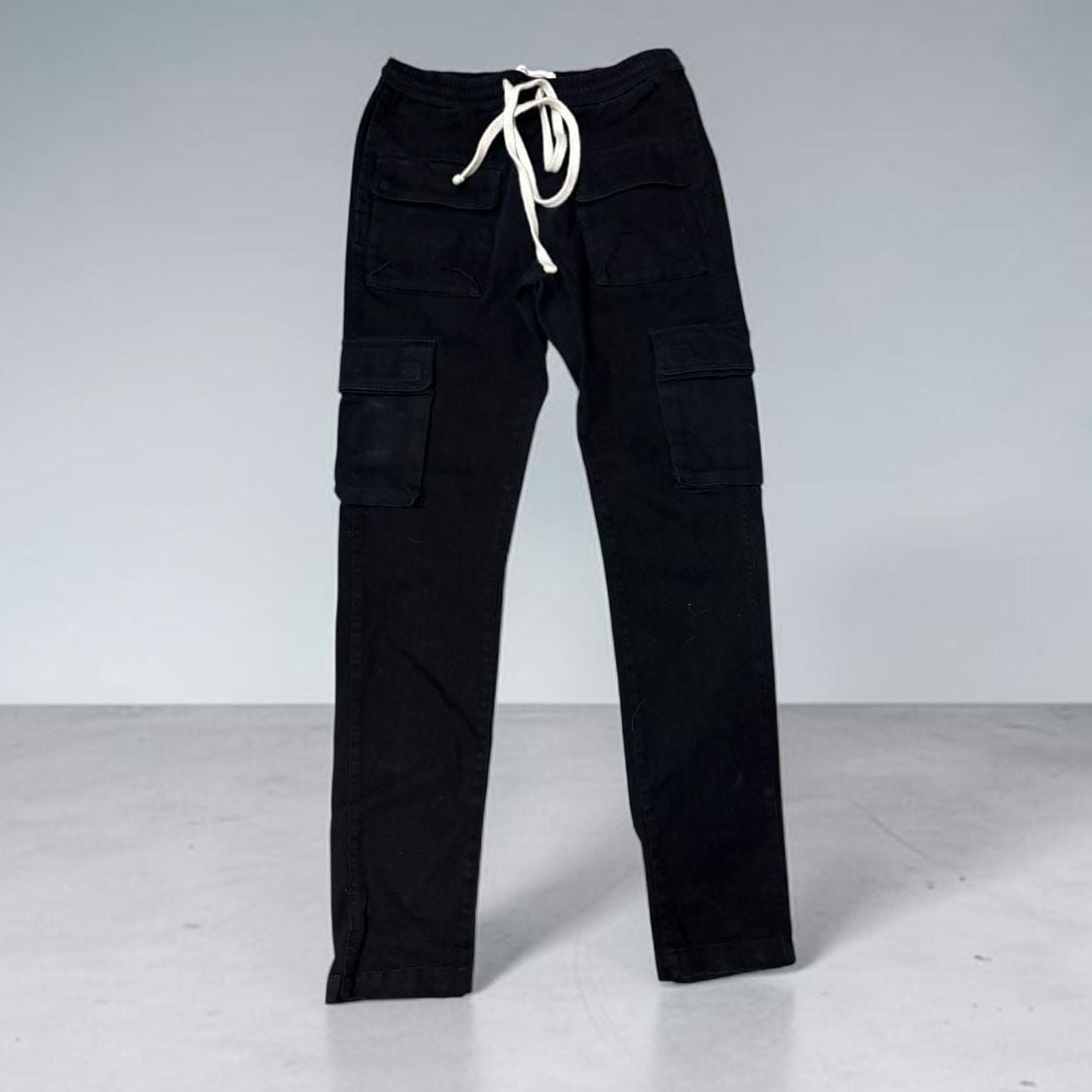 Urban Outfitters Black Cargo Drawstring Pants Size M 3