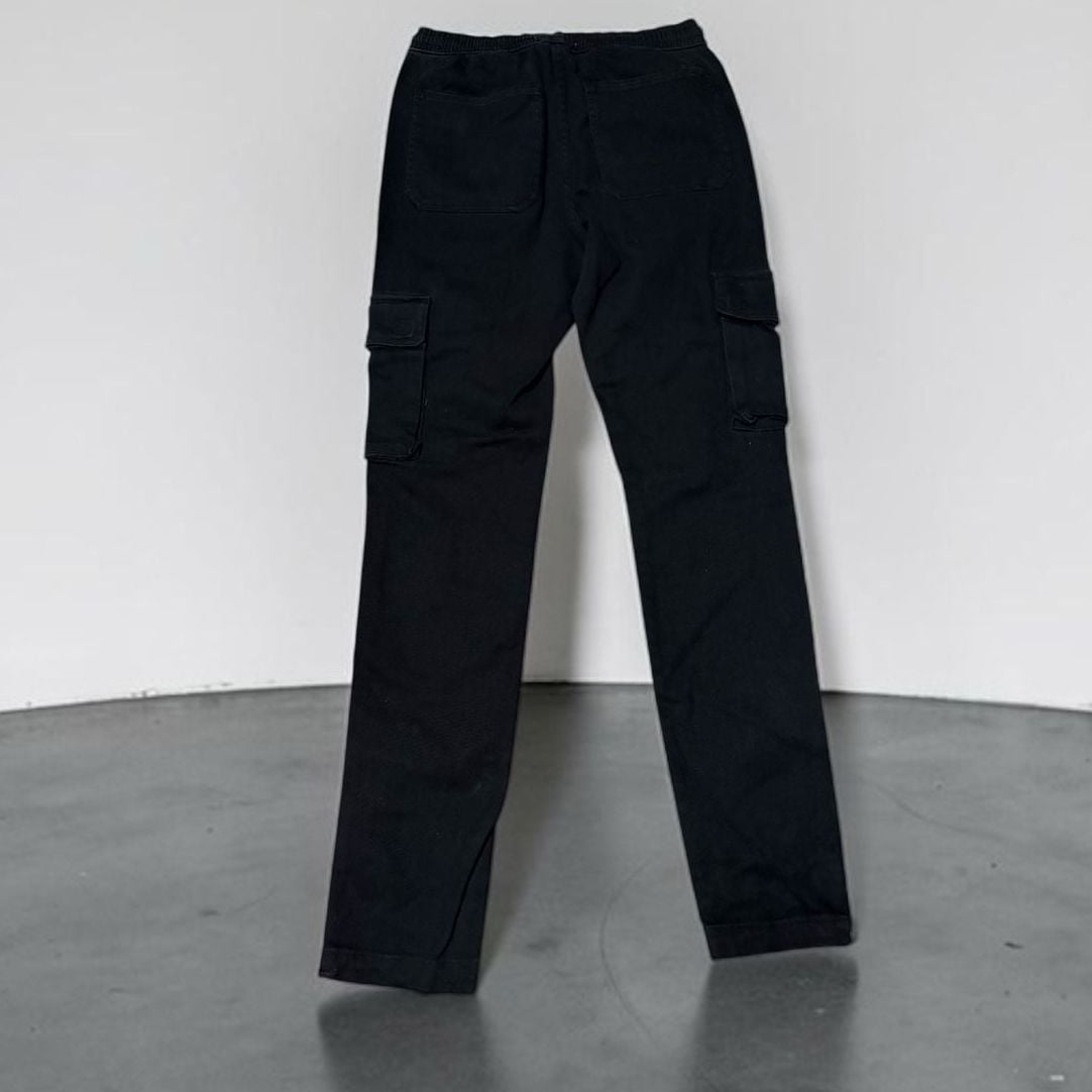 Urban Outfitters Black Cargo Drawstring Pants Size M 5