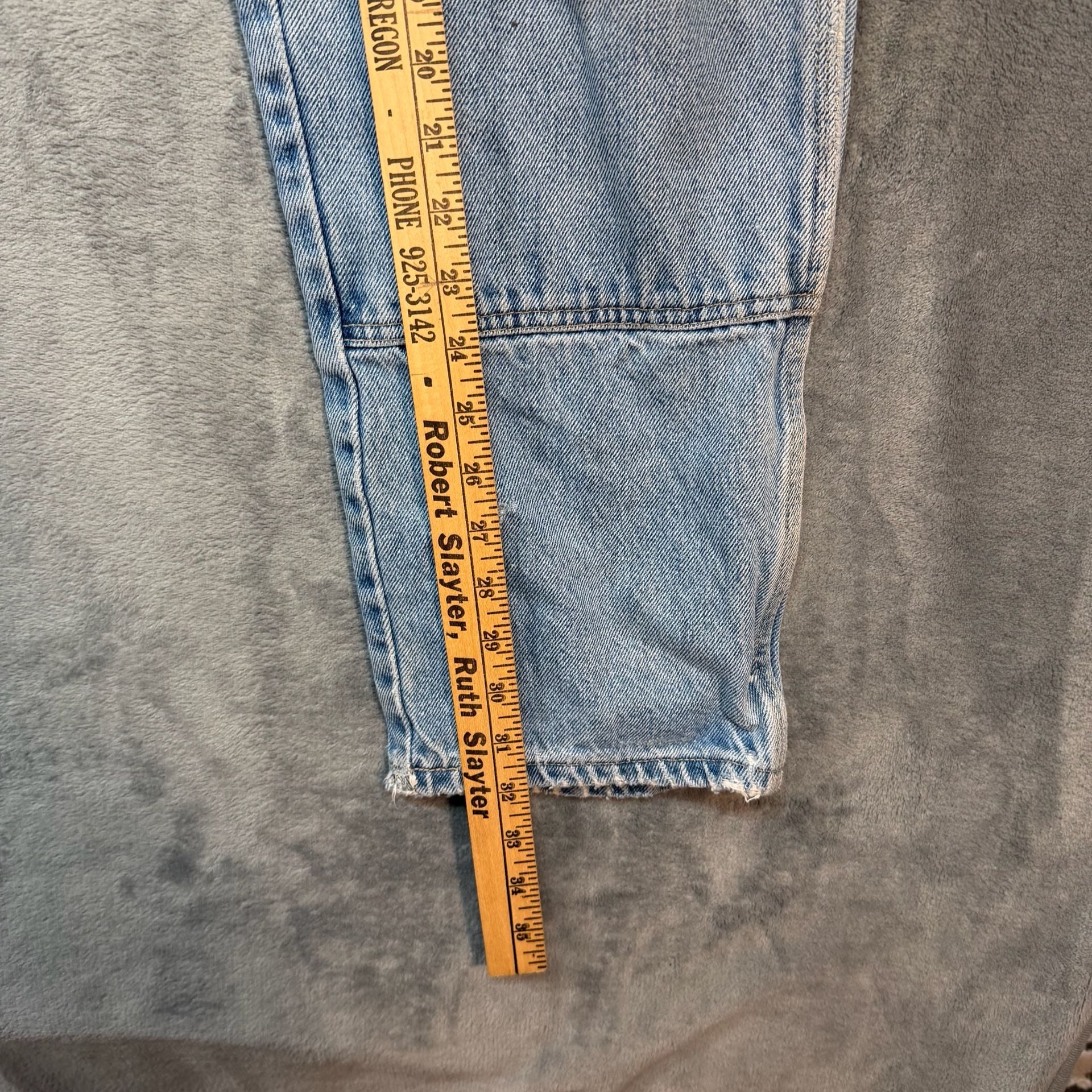 32x30 vintage distressed Dickies Light Wash Vintage Jeans workwear 5