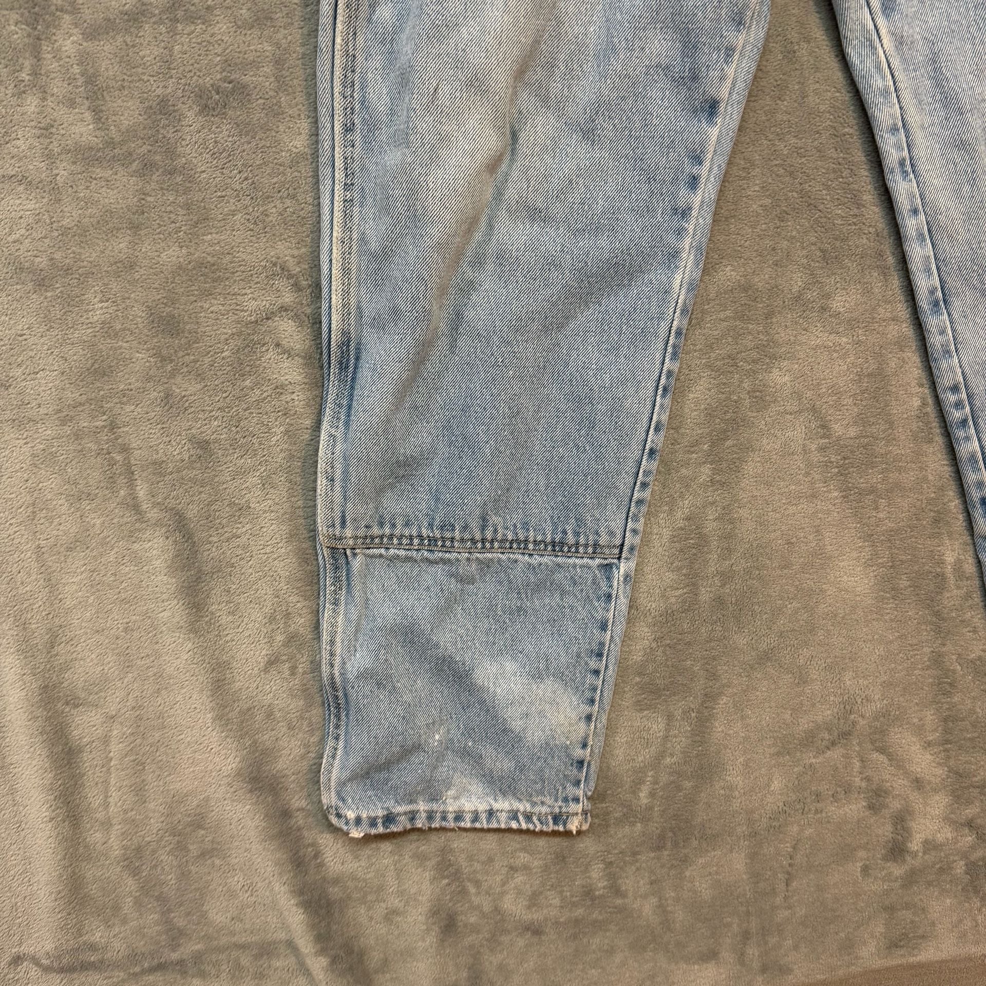 32x30 vintage distressed Dickies Light Wash Vintage Jeans workwear 9