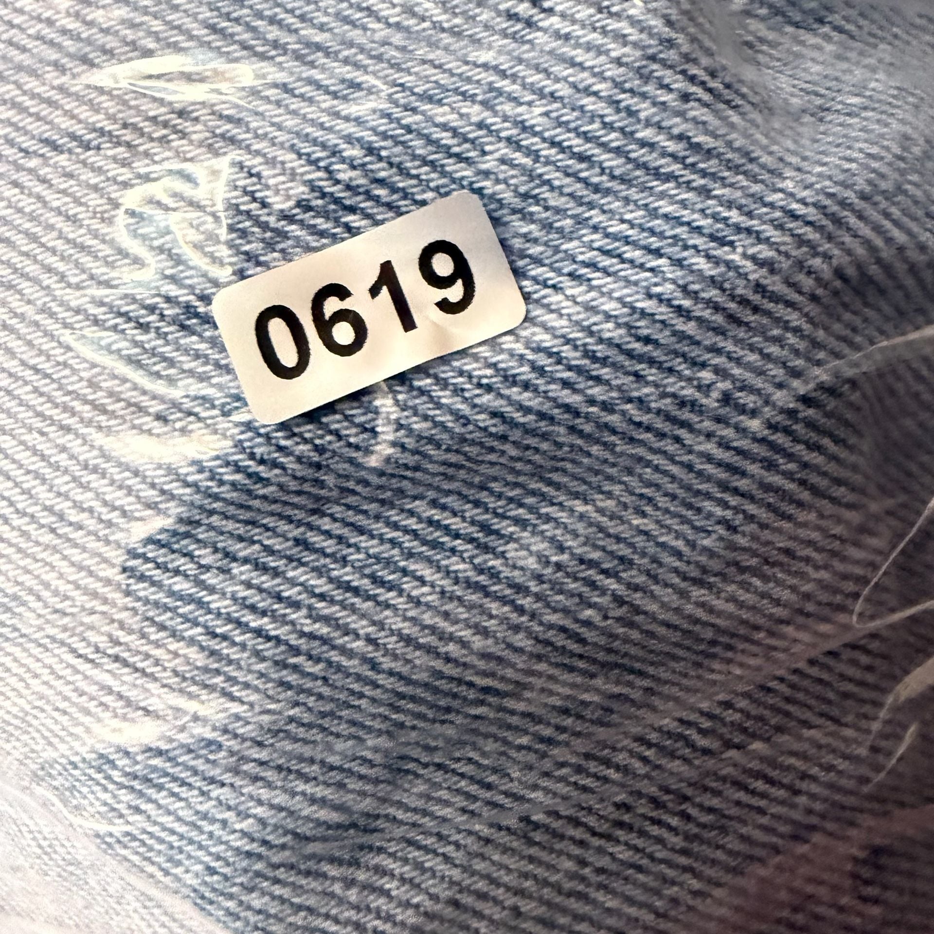 32x30 vintage distressed Dickies Light Wash Vintage Jeans workwear 18