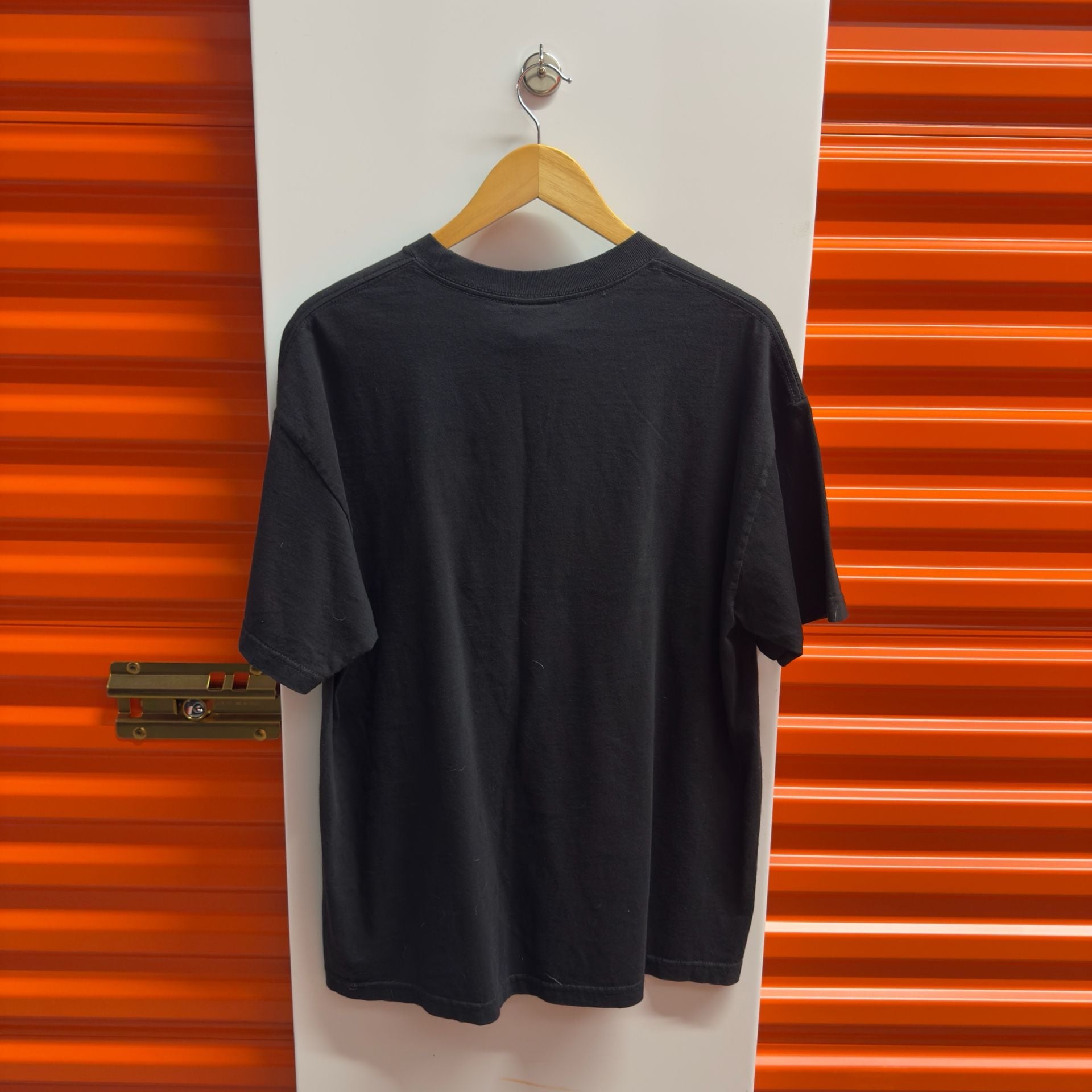 AAA Apparel Korn Metallic Puff Print T-Shirt Black XL 3
