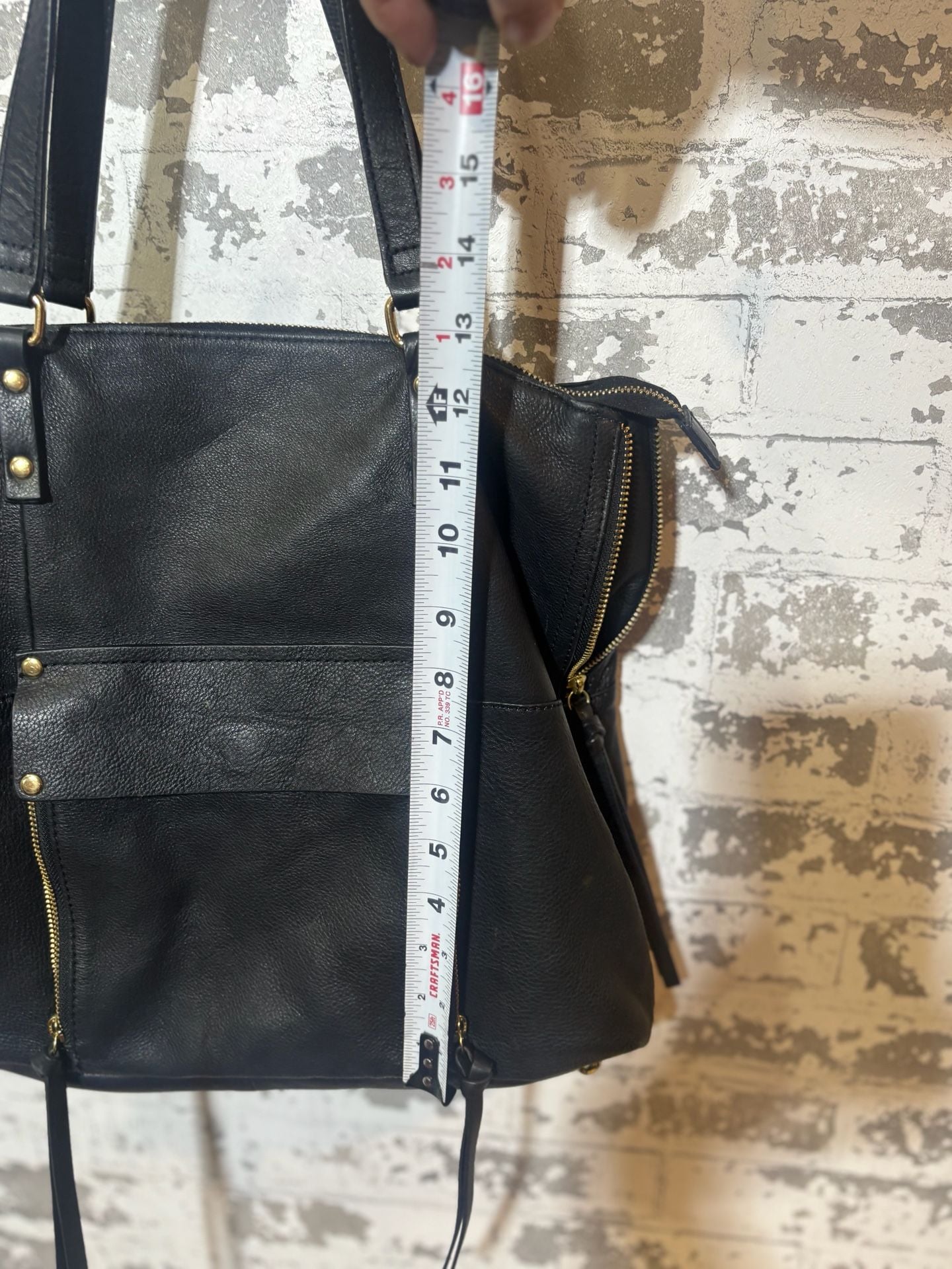 NWOT Authentic Kooba Genuine Leather BLK Shoulder Tote Bag NWT - - , 8