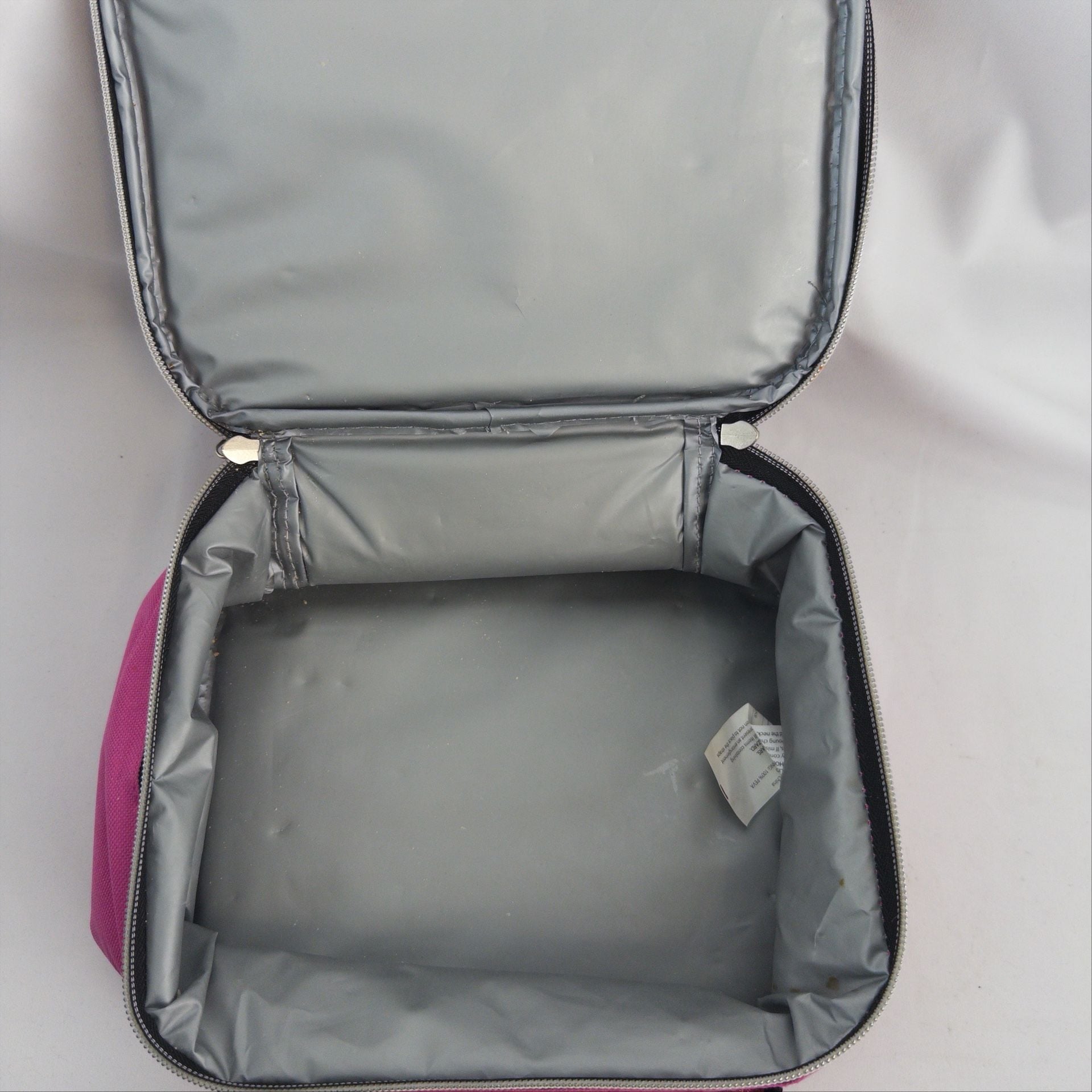 Fridge Pak Pink Zebra Sequin Lunch Bag Cooler Tote 3
