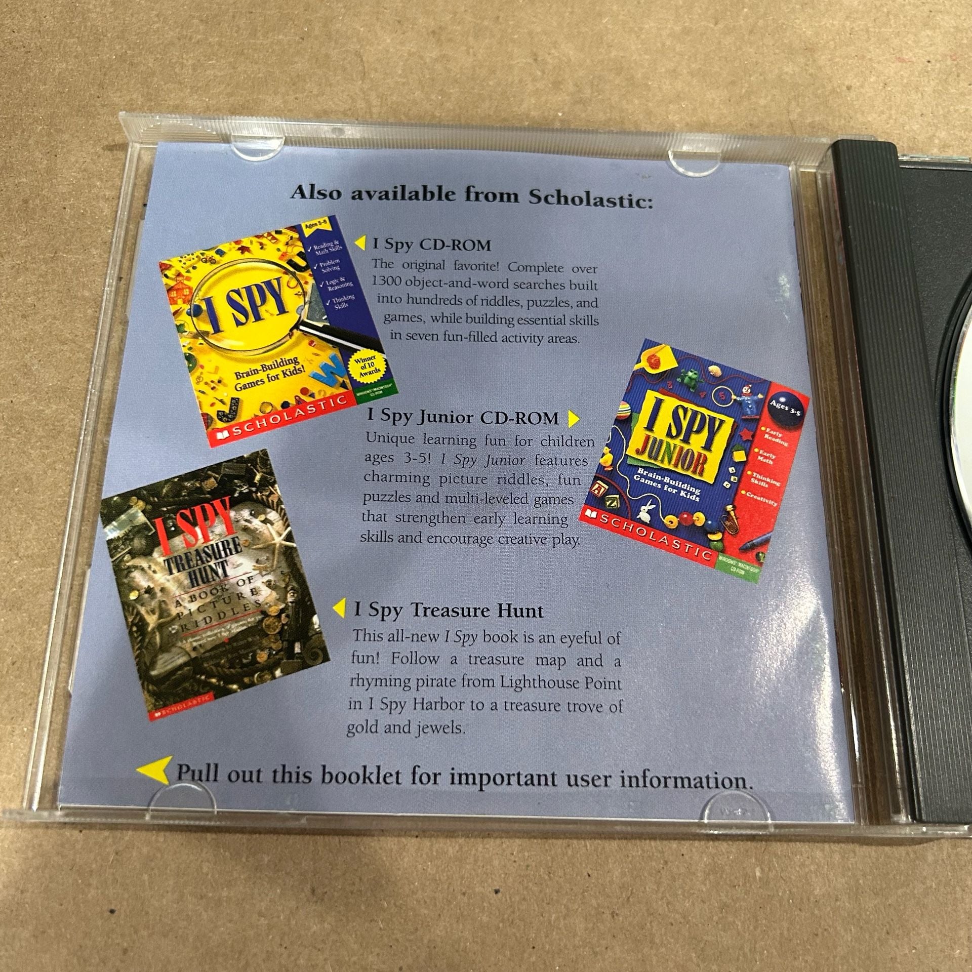 Scholastic I Spy Spooky Mansion CD-ROM Game 3