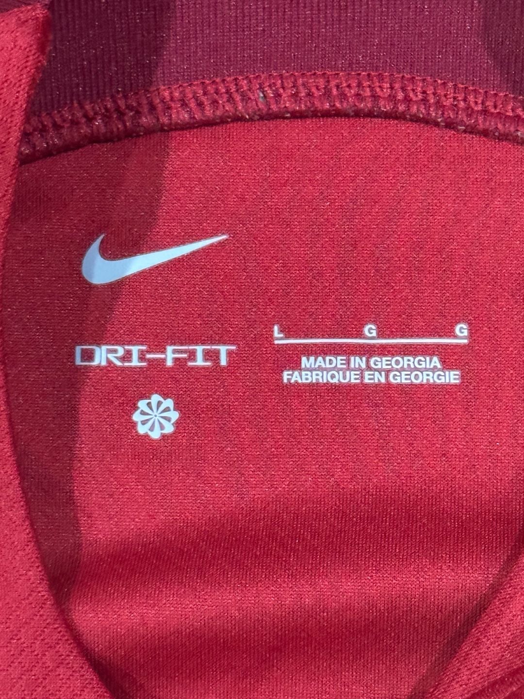 Nike Liverpool FC Home Soccer Jersey Kids Size L Red Dri-Fit 5