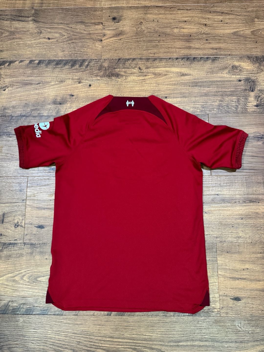 Nike Liverpool FC Home Soccer Jersey Kids Size L Red Dri-Fit 6