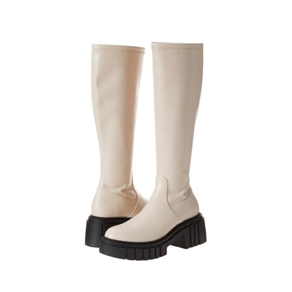 The Drop Kennedy Pull-On Lug Sole Platform Boot Sizes, 5,7 &10