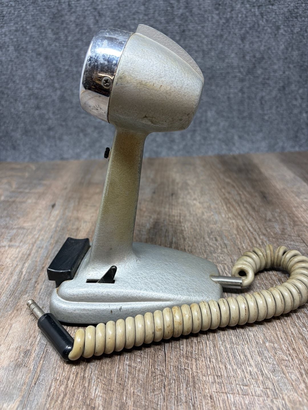 Turner Model 254? Vintage Desk Microphone With Coiled Cord-multi -CB-HAM Radio 3