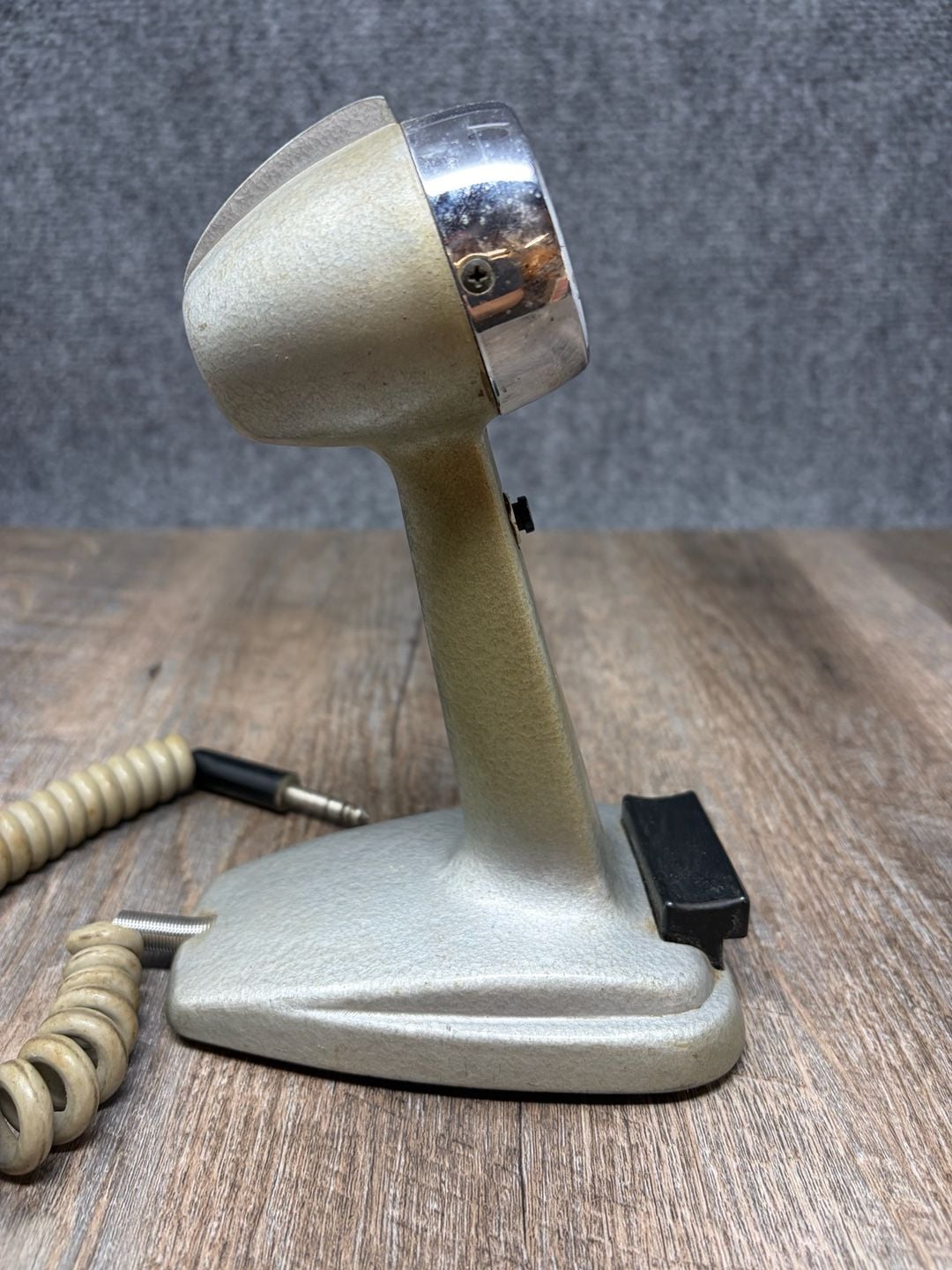 Turner Model 254? Vintage Desk Microphone With Coiled Cord-multi -CB-HAM Radio 5