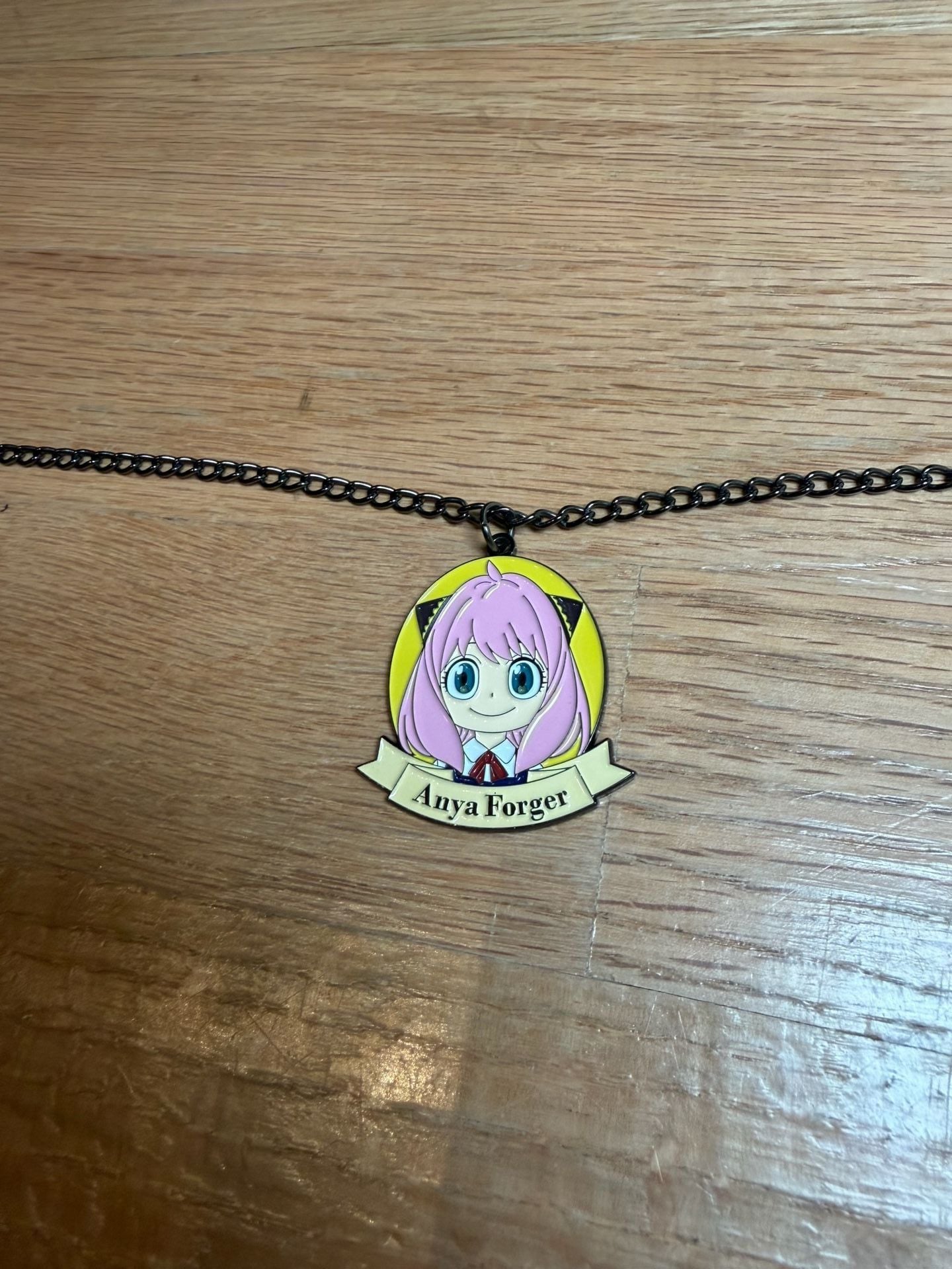 Spy x Family Anya Forger Necklace Anime Pendant Charm adjustable 2