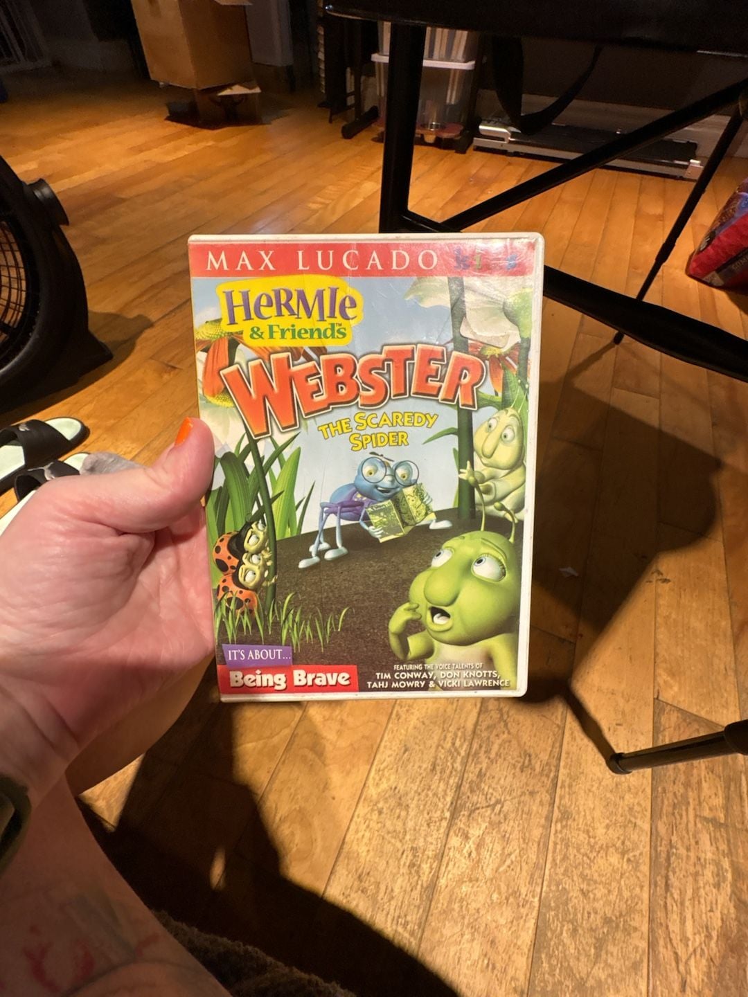 Hermie & Friends Webster The Scaredy Spider DVD 1
