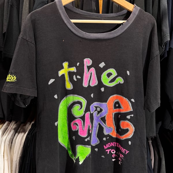 Vintage The Cure Monterrey Tour Concert Band T-Shirt