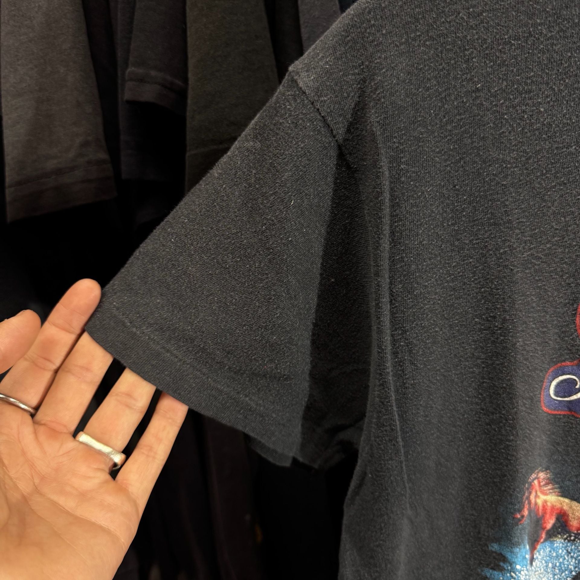 80s Hanes Bob Seger And The Silver Bullet Band Size L 42-44 Vintage Tee 5