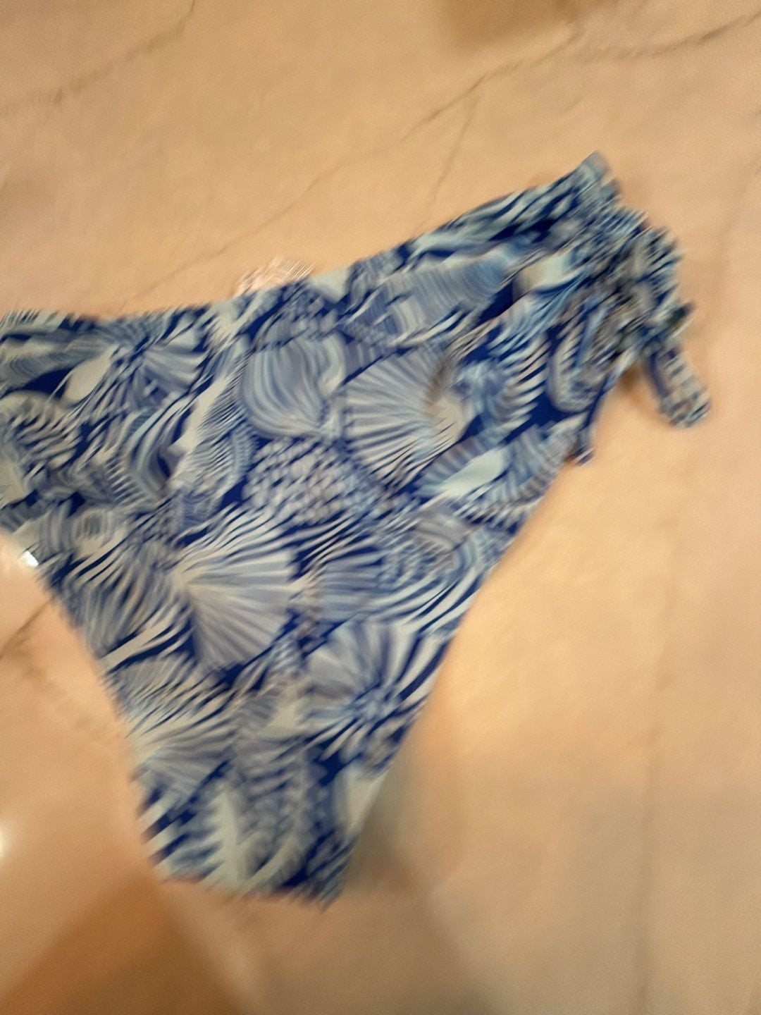 PatPat Blue Shell Print Bikini Set Size XL NWT 9