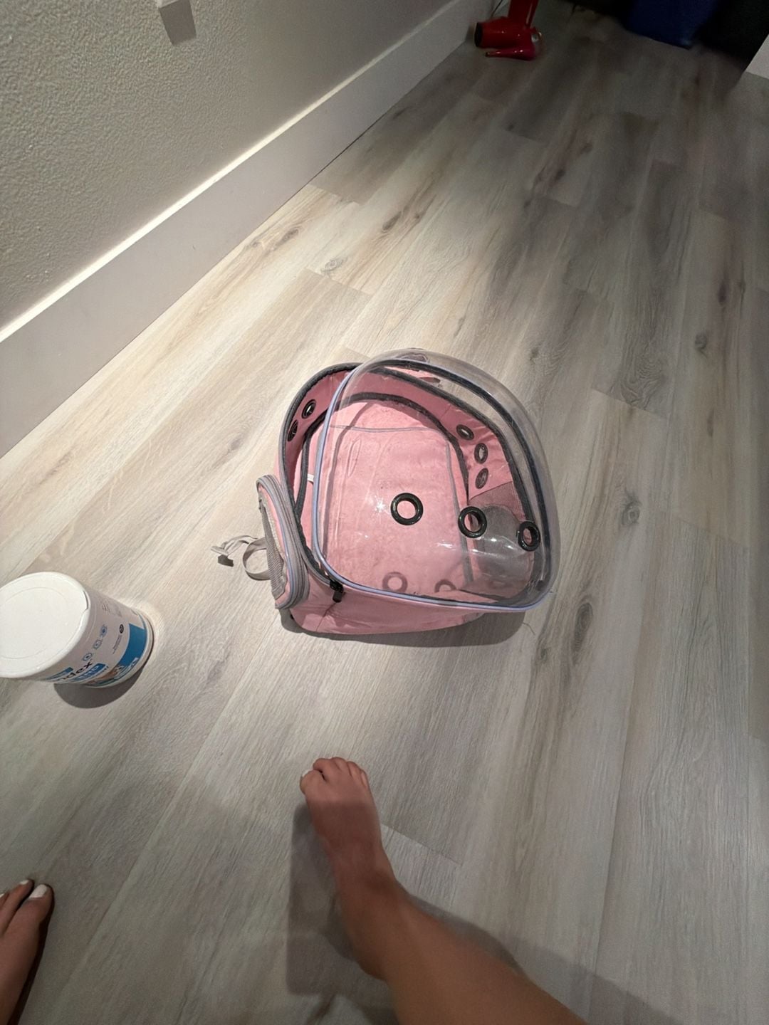 Bnf® Cat Dog Backpack Oxford Cloth Pet Carrier Handbag for Puppy Pink 1