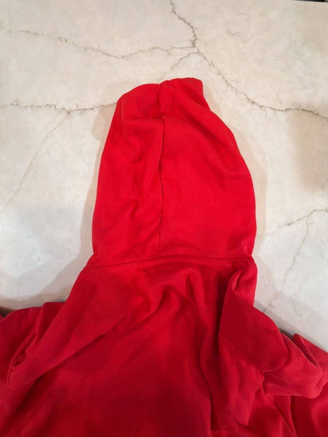 PatPat Disney Stitch Christmas Hoodie Size 6-7Y Red nwt 7