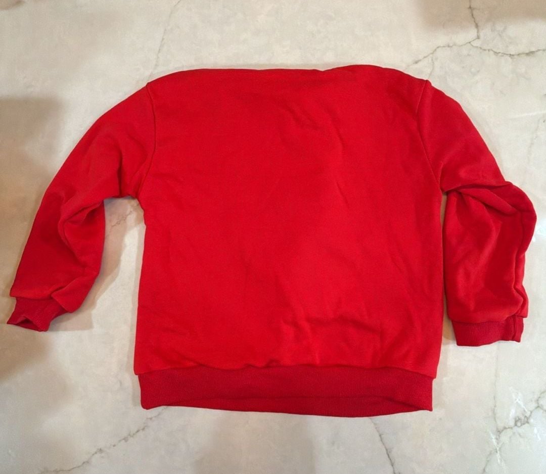 PatPat Disney Stitch Christmas Hoodie Size 6-7Y Red nwt 6