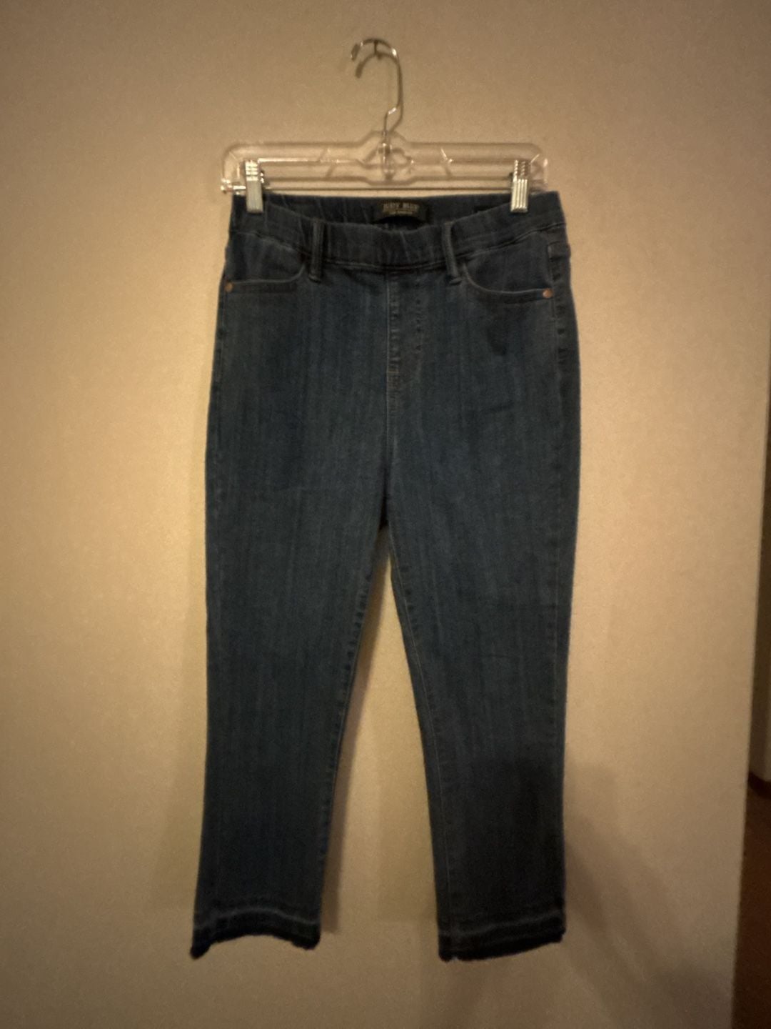 Judy Blue Skinny Fit Capri Size 7/28 Dark Wash Denim Jeans 2