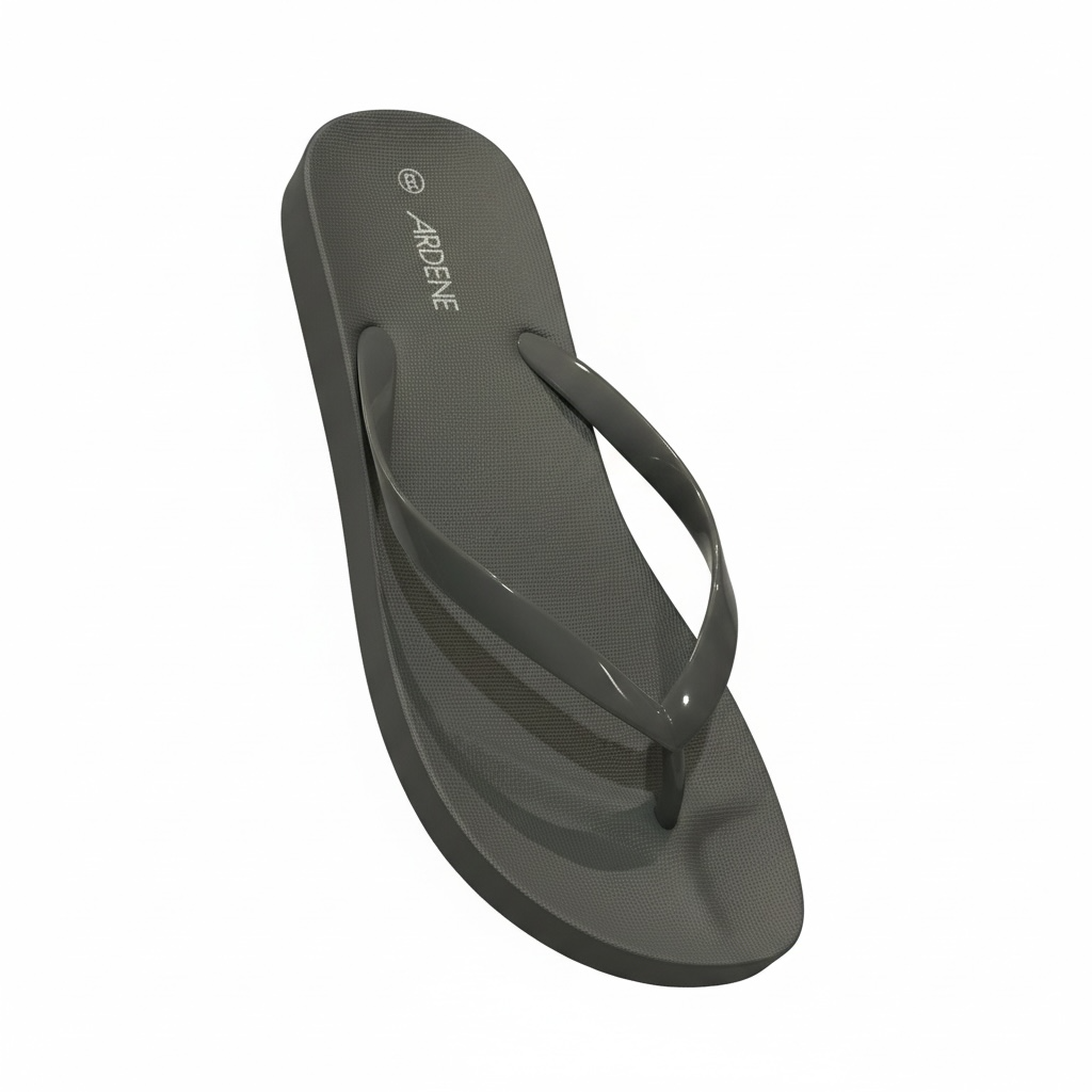 Ardene Flip Flops Size 9 Grey Flexible Jelly Sandals New 9