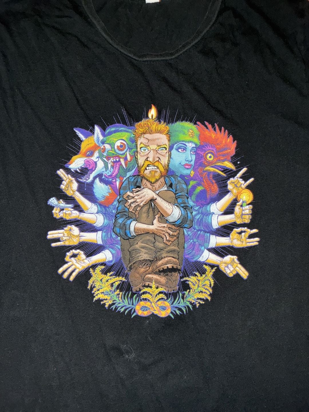 Tyler Childers Country Squire Graphic T-Shirt Black Size Large 3