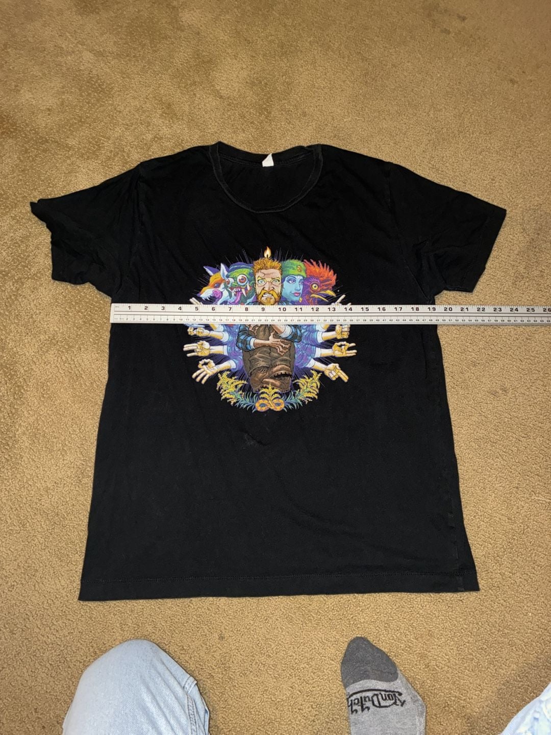Tyler Childers Country Squire Graphic T-Shirt Black Size Large 5