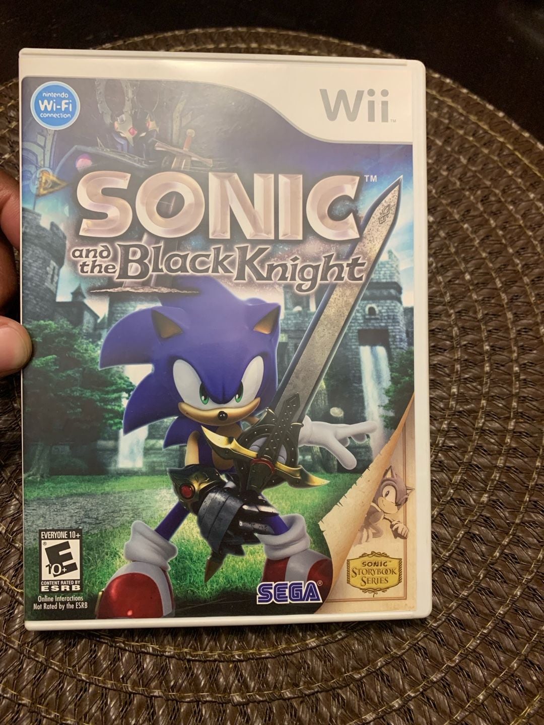 Sonic and the Black Knight Nintendo Wii Game NTSC US Boxed Complete 1