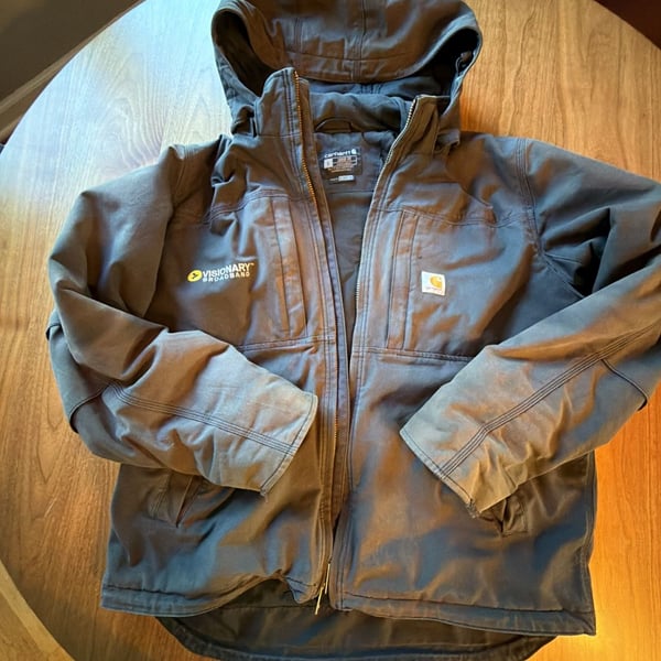 Carhartt Full Swing Cryder Jacket Size L Shadow Grey